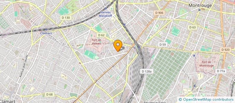 localisation de l'entreprise CONSAXEL  CHATILLON