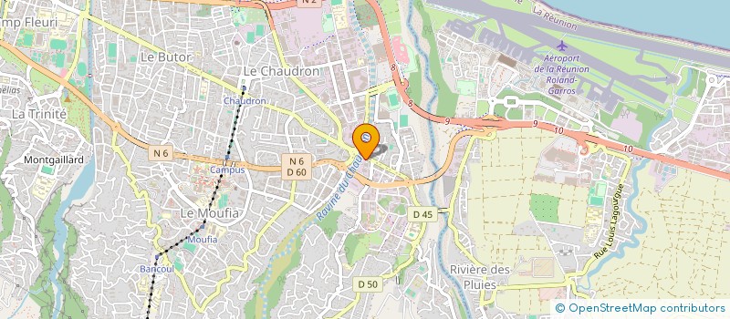localisation de l'entreprise CONSBAT à SAINT-DENIS