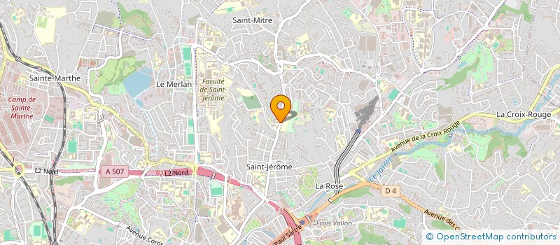 localisation de l'entreprise CONSCIENCE  MARSEILLE