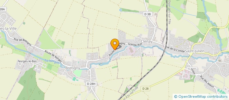 localisation de l'entreprise CONSCIENCE ECO  CLENAY