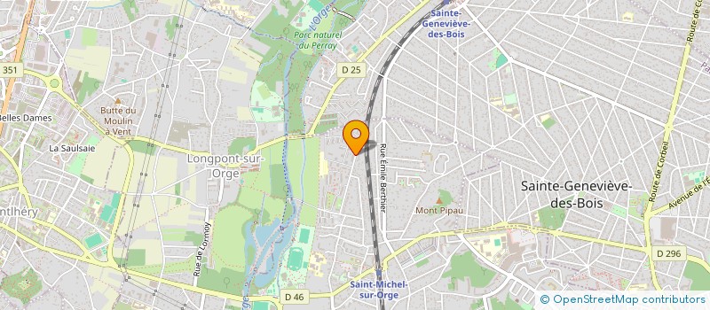 localisation de l'entreprise CONSCIENCE ET LIBERTE D'ETRE EN SYNERGIE  SAINT-MICHEL-SUR-ORGE