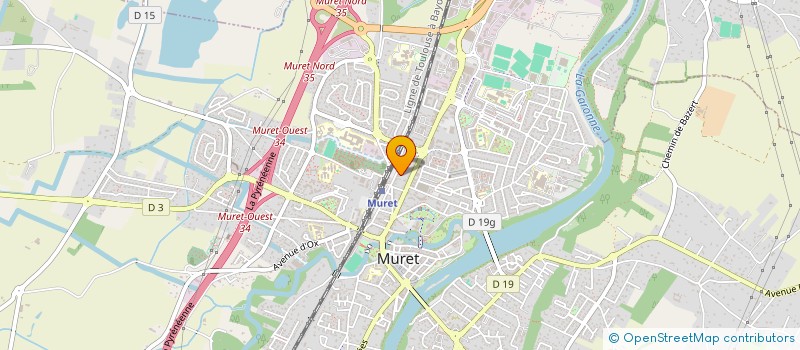 localisation de l'entreprise CONSCIOUS MARKETING  MURET