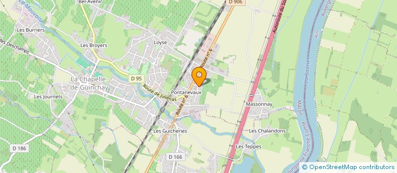 localisation de l'entreprise CONSCRIT 2026  LA CHAPELLE-DE-GUINCHAY