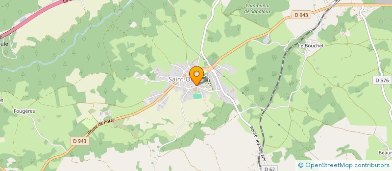 localisation de l'entreprise CONSCRITS DE CHAPDES-BEAUFORT  CHAPDES-BEAUFORT