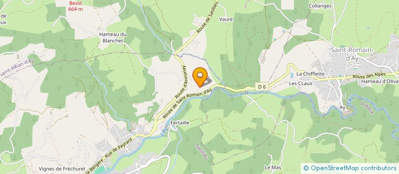 localisation de l'entreprise CONSCRITS SATILLIEU 2027  SATILLIEU