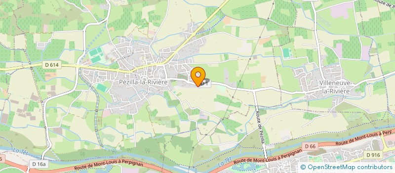 localisation de l'entreprise CONSECO  PEZILLA-LA-RIVIERE