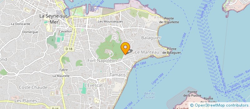 localisation de l'entreprise CONSECPP à LA SEYNE-SUR-MER