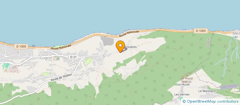 localisation de l'entreprise CONSEIL-2XFM  EVIAN-LES-BAINS