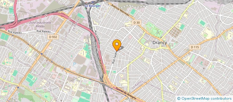 localisation de l'entreprise CONSEIL 3000 à DRANCY