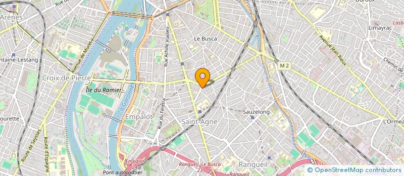 localisation de l'entreprise CONSEIL ACCOMPAGNEMENT PERSONNALISE ENTREPRISE  TOULOUSE