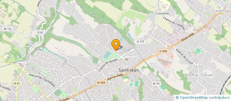 localisation de l'entreprise CONSEIL ACTION à SAINT-JEAN