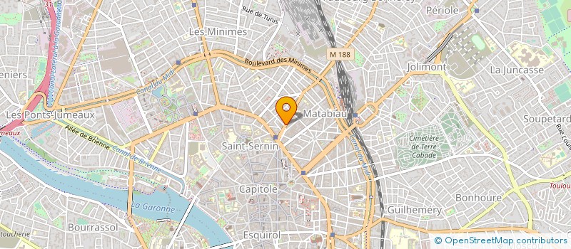localisation de l'entreprise CONSEIL ARCHIT URBAN ENVIR H G à TOULOUSE
