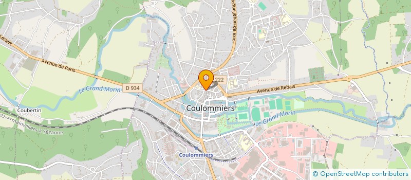 localisation de l'entreprise CONSEIL ARCHITEC URBANISME ENVIRONNEMENT à COULOMMIERS