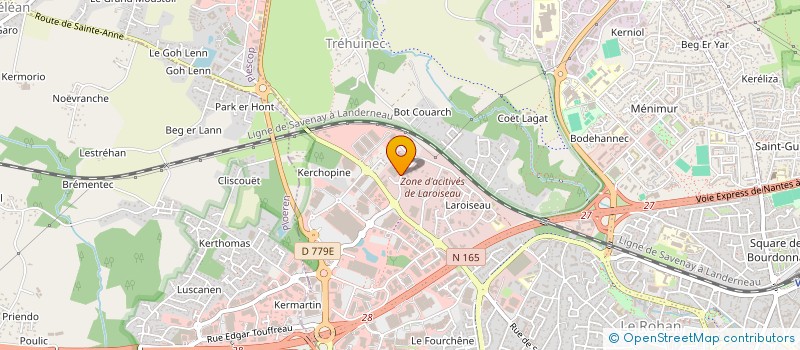 localisation de l'entreprise CONSEIL ARCHITEC URBANISME ENVIRONNEMENT à VANNES