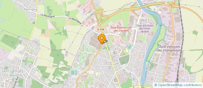 localisation de l'entreprise CONSEIL ASSIST MARKETING EN COMMERCE INT à AUXERRE