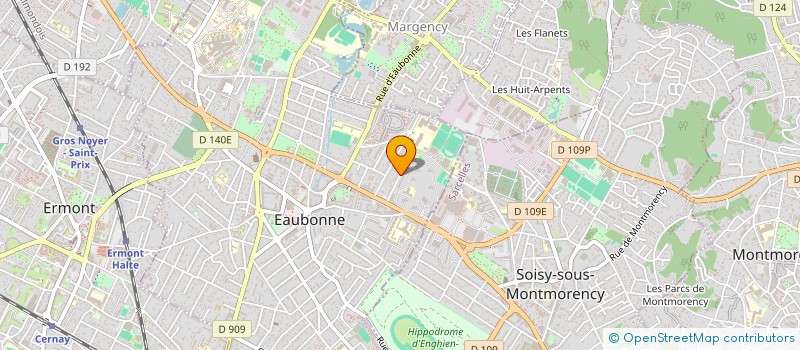 localisation de l'entreprise CONSEIL ASSIST PARTICULIERS ENDETTES à EAUBONNE