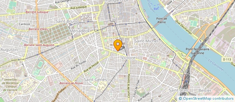 localisation de l'entreprise CONSEIL ASSISTANCE PARTICIPATION à BORDEAUX