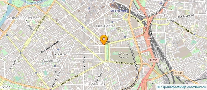 localisation de l'entreprise CONSEIL AUDIT DIAGNOSTIC PARIS LILLE à LILLE