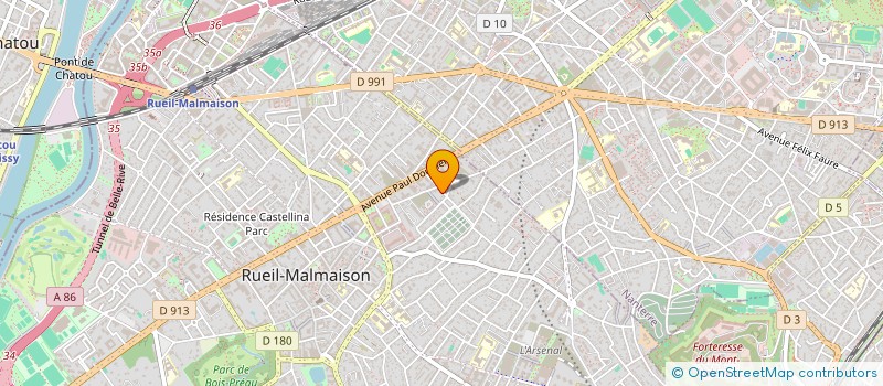 localisation de l'entreprise CONSEIL AUDIT PROJETS - C.A.P. à RUEIL-MALMAISON