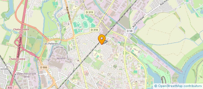 localisation de l'entreprise CONSEIL AUTO PIECES à CHALON-SUR-SAONE