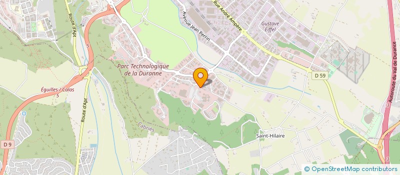 localisation de l'entreprise CONSEIL CHIMIE SERVICE à AIX-EN-PROVENCE