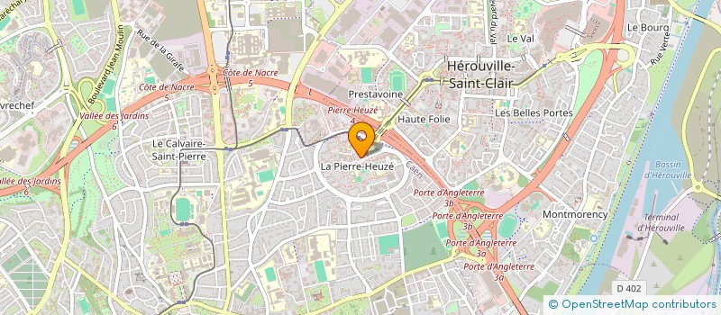 localisation de l'entreprise CONSEIL CITOYEN DE LA PIERRE HEUZE à CAEN