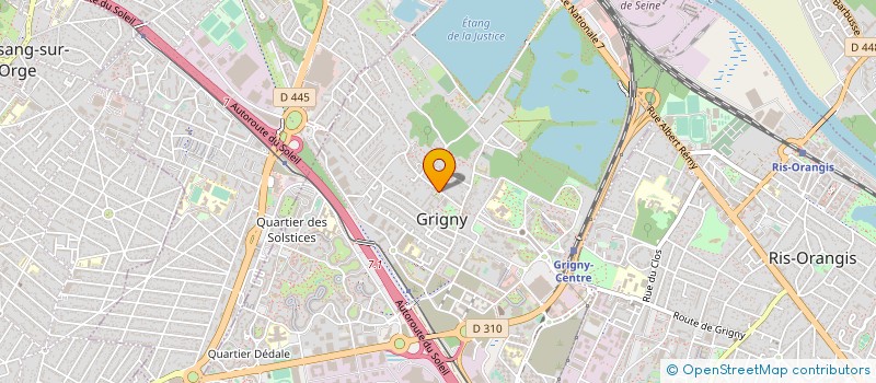 localisation de l'entreprise CONSEIL CITOYEN GRIGNY ESSONNE à GRIGNY