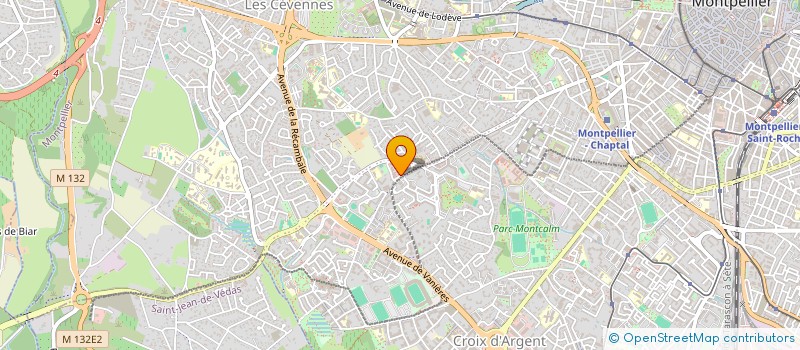 localisation de l'entreprise CONSEIL CITOYEN PAS DU LOUP VAL DE CROZE à MONTPELLIER