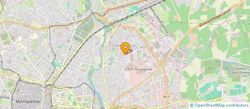 localisation de l'entreprise CONSEIL CITOYEN POMPIGNANE à MONTPELLIER