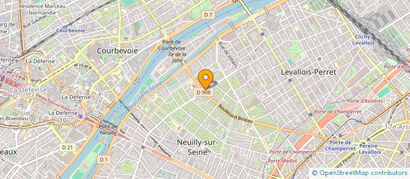 localisation de l'entreprise CONSEIL COMMERCE ET CONSULTING - 3C à NEUILLY-SUR-SEINE
