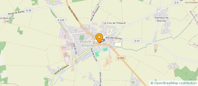 localisation de l'entreprise CONSEIL & COMMUNICATION EN ENVIRONNEMENT ET ENERGIE (CCEE) à BEAUNE-LA-ROLANDE