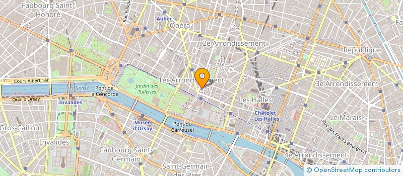 localisation de l'entreprise CONSEIL CONSTITUTIONNEL à PARIS