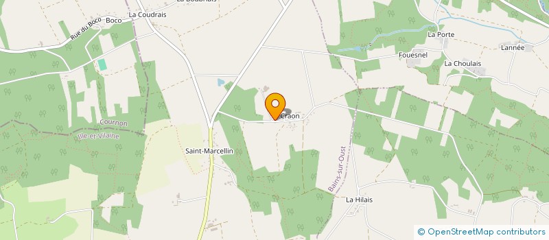 localisation de l'entreprise CONSEIL CONTROLE CHAPITEAU à BAINS-SUR-OUST