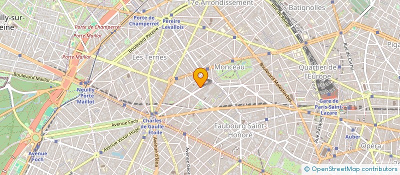 localisation de l'entreprise CONSEIL CREATION ET LOGISTIQUE LIVE  PARIS