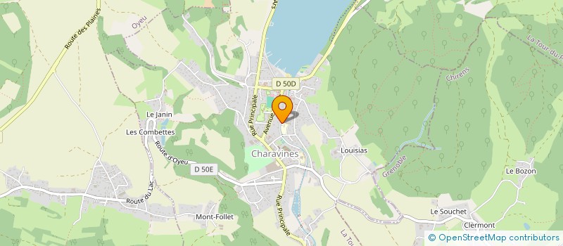 localisation de l'entreprise CONSEIL CREATION LAVERIE à GRENOBLE