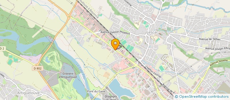 localisation de l'entreprise CONSEIL CUISINISTES INSTALLATEURS AGREES à LESCAR