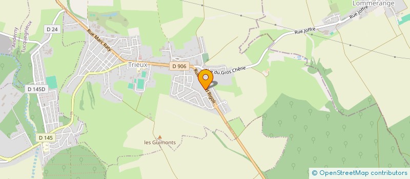 localisation de l'entreprise CONSEIL D ANIMATION PAROISSIALE  TRIEUX