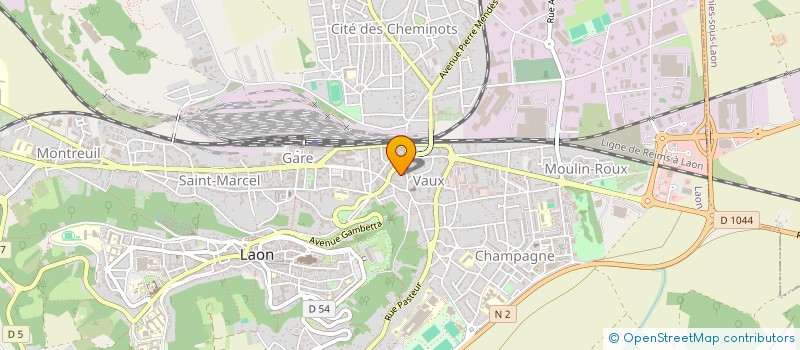 localisation de l'entreprise CONSEIL DAL PARENTS ELEVES FCPE AISNE à LAON