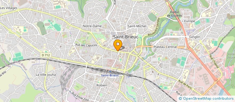 localisation de l'entreprise CONSEIL DE DEVELOPPEMENT DU PAYS DE ST BRIEUC à SAINT-BRIEUC