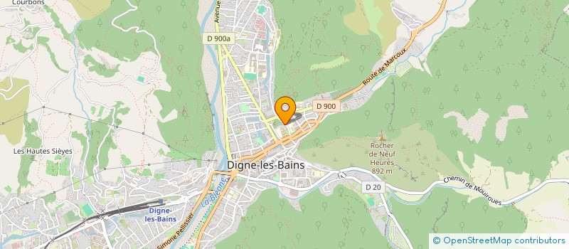 localisation de l'entreprise CONSEIL DE DEVELOPPEMENT DU PAYS DIGNOIS à DIGNE-LES-BAINS