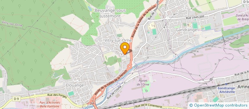 localisation de l'entreprise CONSEIL DE FABRIQUE  VITRY-SUR-ORNE