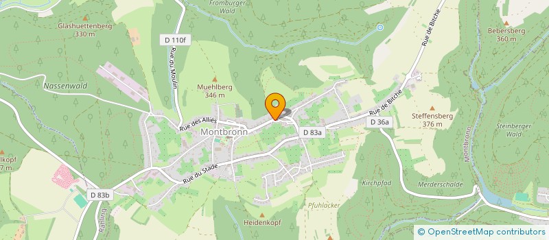 localisation de l'entreprise CONSEIL DE FABRIQUE D'ENCHENBERG  ENCHENBERG