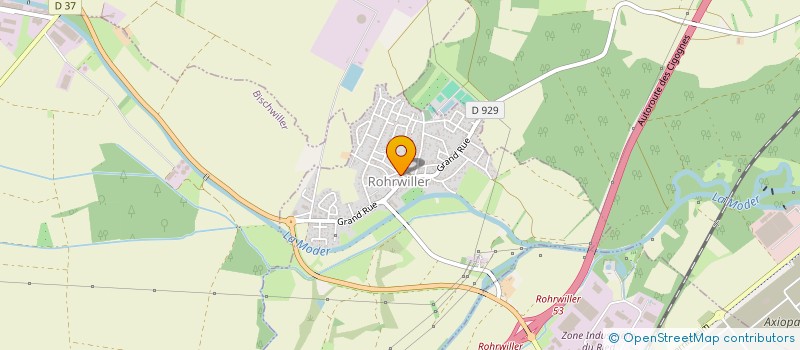 localisation de l'entreprise CONSEIL DE FABRIQUE DE L'EGLISE CATHOLIQUE DE ROHRWILLER  ROHRWILLER