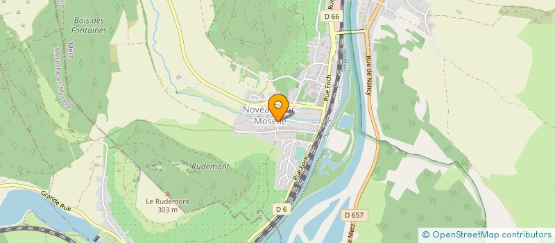localisation de l'entreprise CONSEIL DE FABRIQUE DE L EGLISE CATHOLIQUE ST GENEST à NOVEANT-SUR-MOSELLE