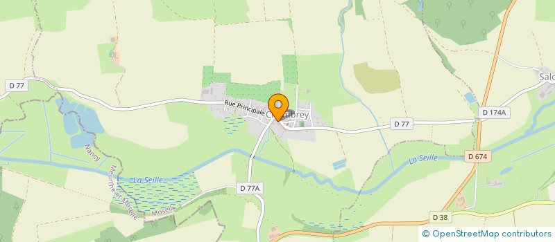 localisation de l'entreprise CONSEIL DE FABRIQUE DE L'EGLISE D'AMELECOURT  AMELECOURT