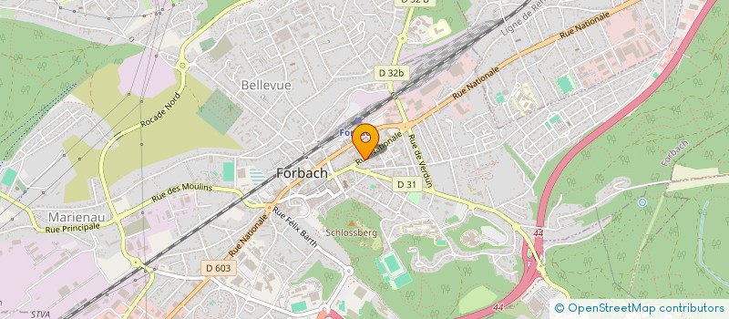 localisation de l'entreprise CONSEIL DE FABRIQUE DE L'EGLISE DE MORSBACH  MORSBACH