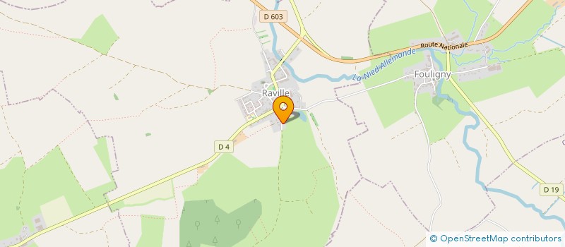 localisation de l'entreprise CONSEIL DE FABRIQUE DE L'EGLISE DE RAVILLE  RAVILLE