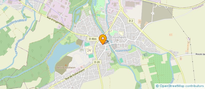 localisation de l'entreprise CONSEIL DE FABRIQUE DE L'EGLISE SAINT PRIX ET AMARIN  RAEDERSHEIM