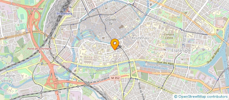 localisation de l'entreprise CONSEIL DE FABRIQUE EGLISE CATHOLIQUE à STRASBOURG