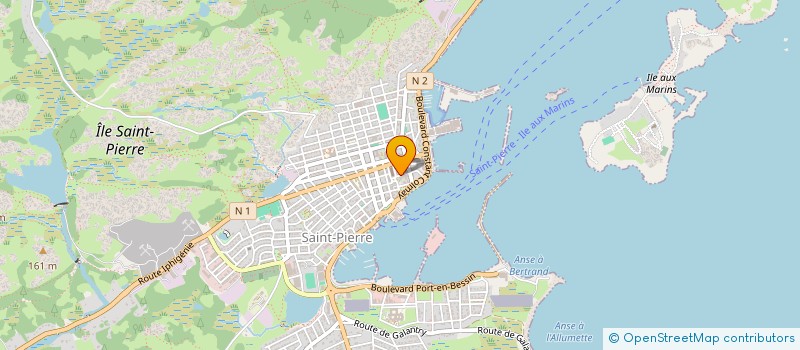 localisation de l'entreprise CONSEIL DE L'ACCES AU DROIT DE SAINT-PIERRE ET MIQUELON à SAINT-PIERRE